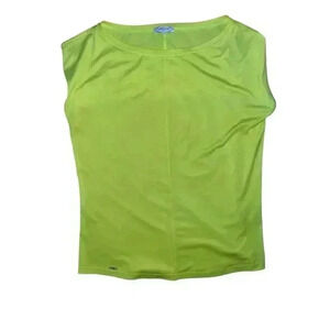 L'Etoile Sport Women's size m Sleeveless Active/athleisure Crew Neck Dopamine